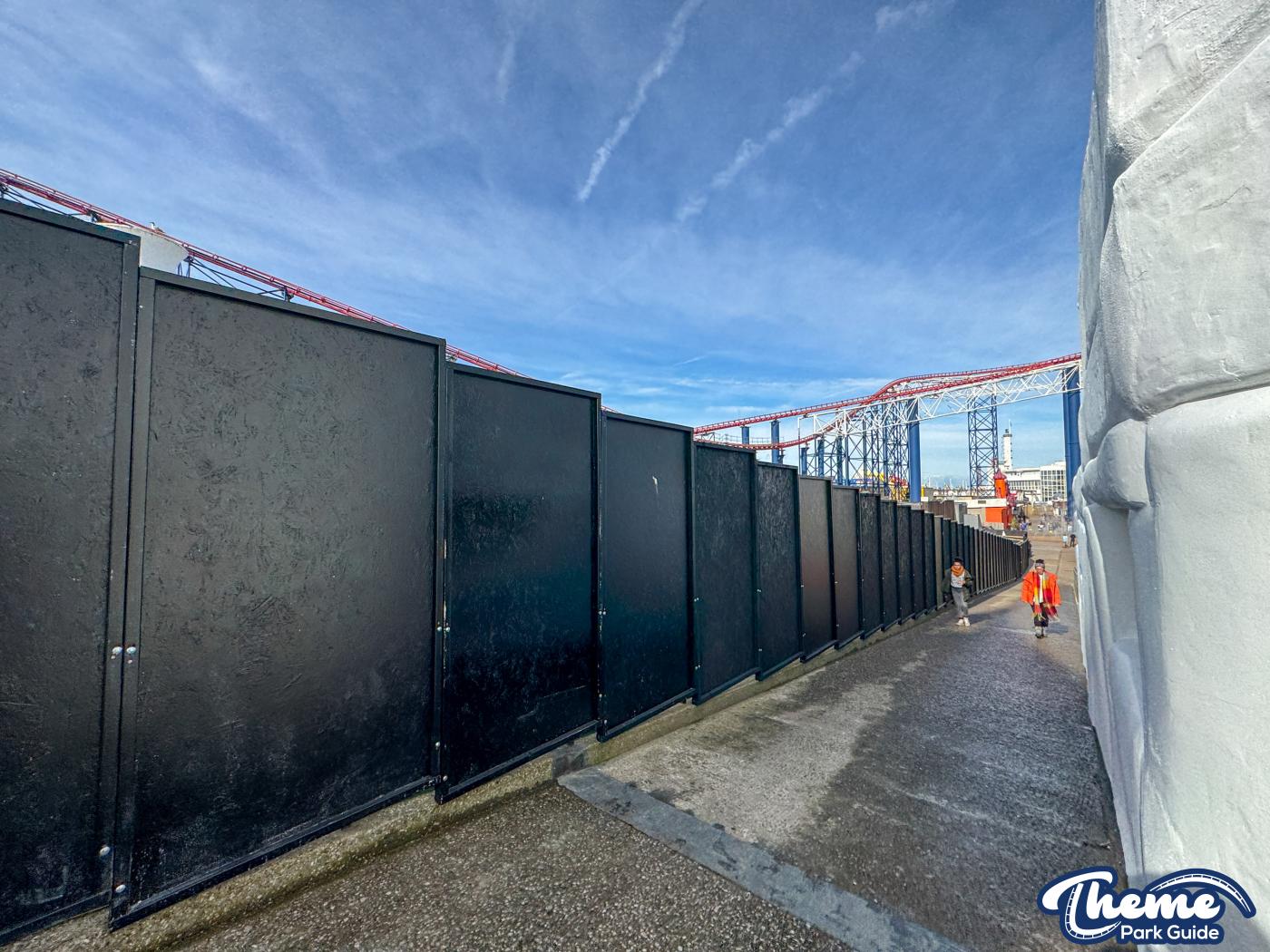 Bowlerdrome Removal Begins at Blackpool Pleasure Beach