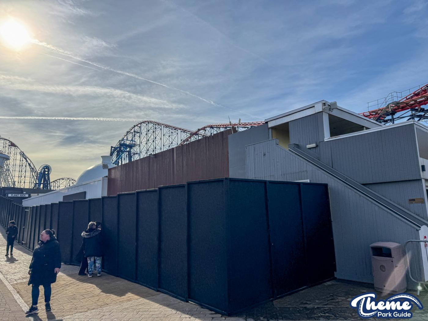 Bowlerdrome Removal Begins at Blackpool Pleasure Beach