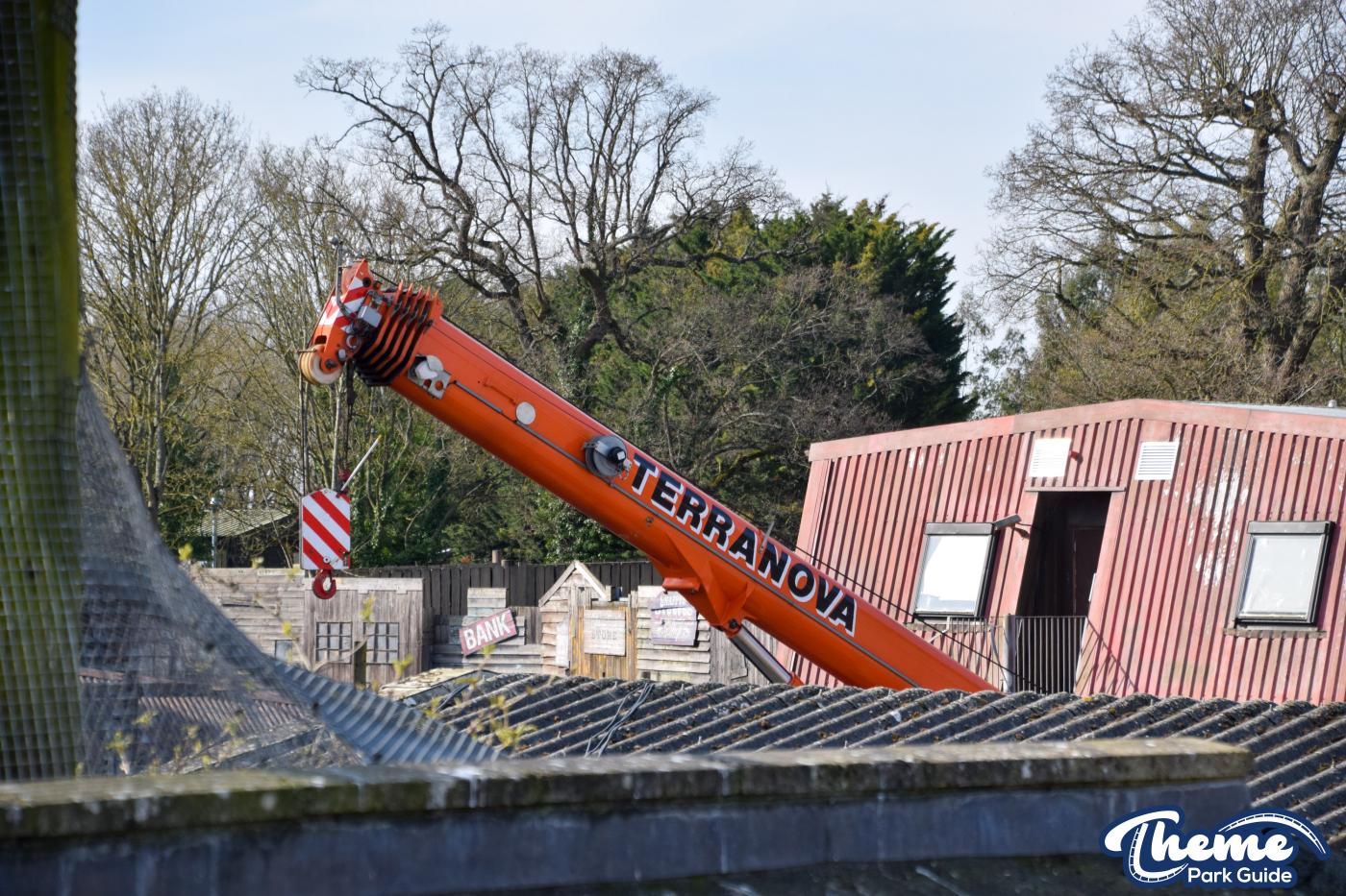Farewell to Mexicana at Chessington as Construction Walls Move In