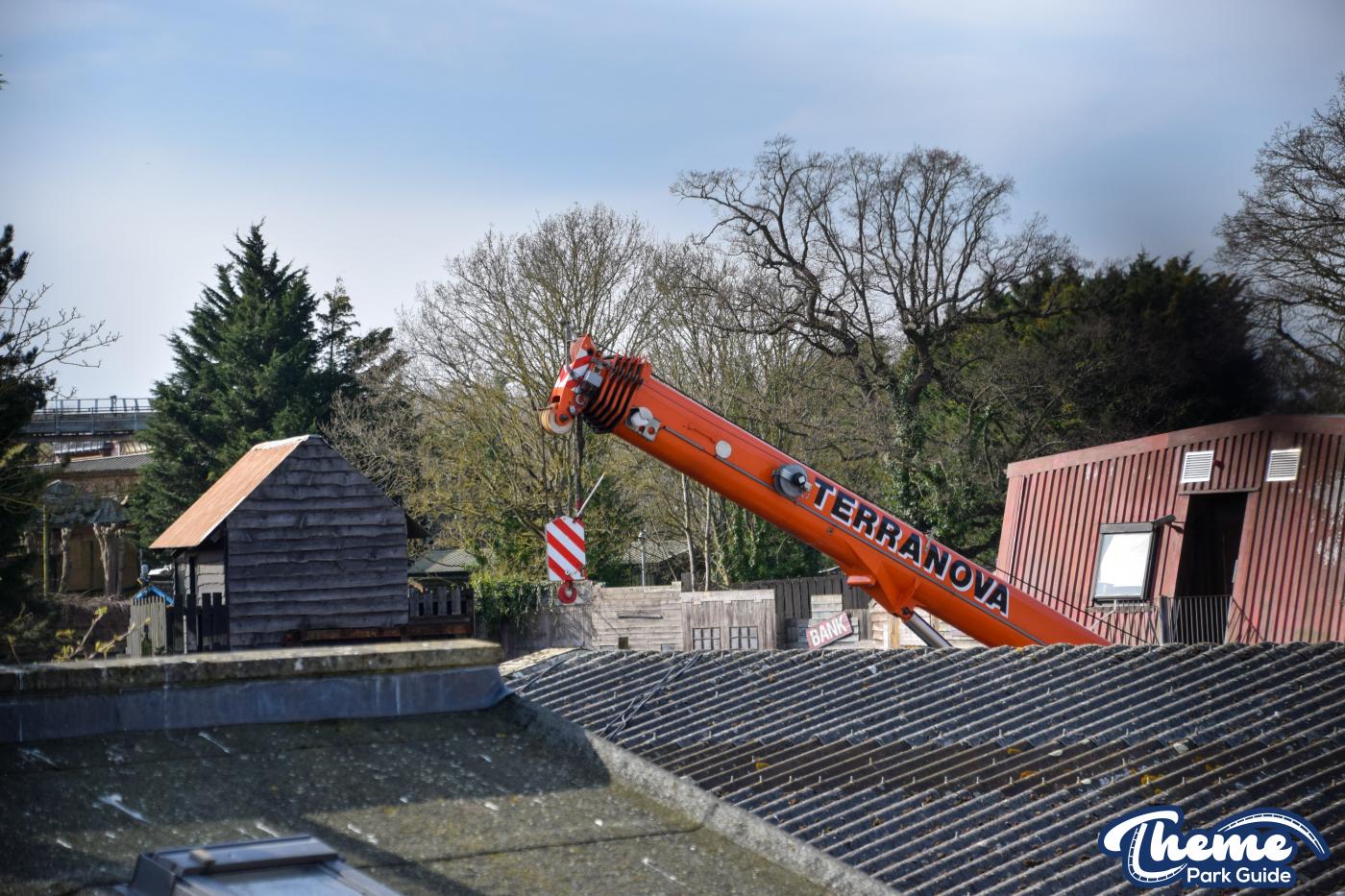 Farewell to Mexicana at Chessington as Construction Walls Move In
