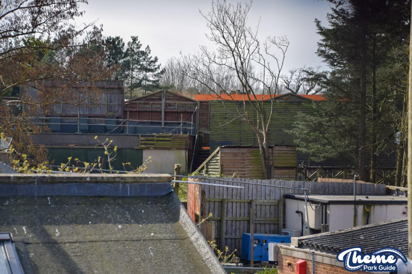 Farewell to Mexicana at Chessington as Construction Walls Move In