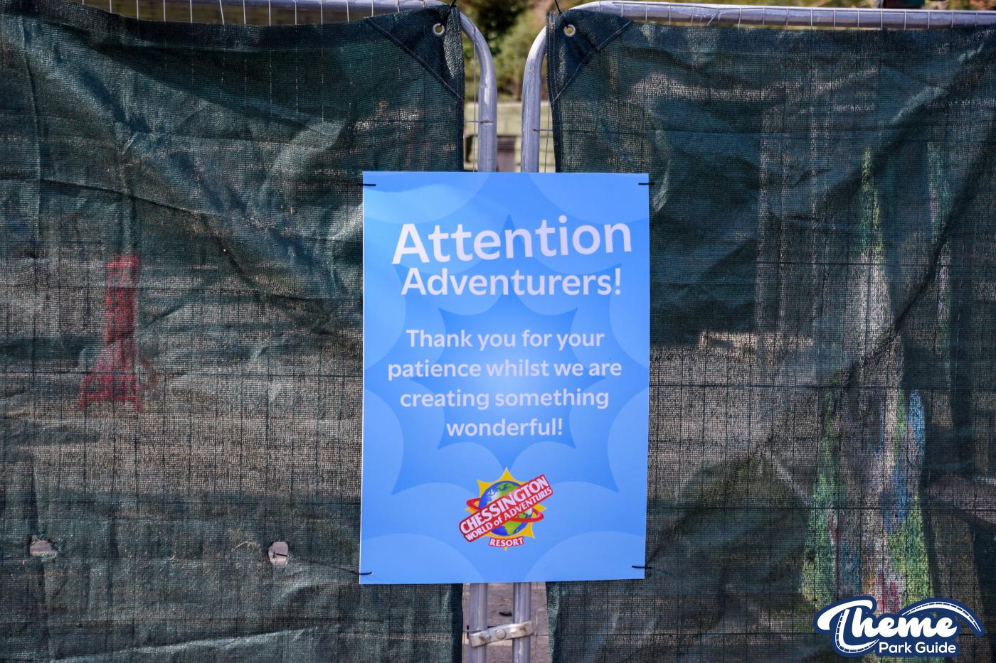 Farewell to Mexicana at Chessington as Construction Walls Move In