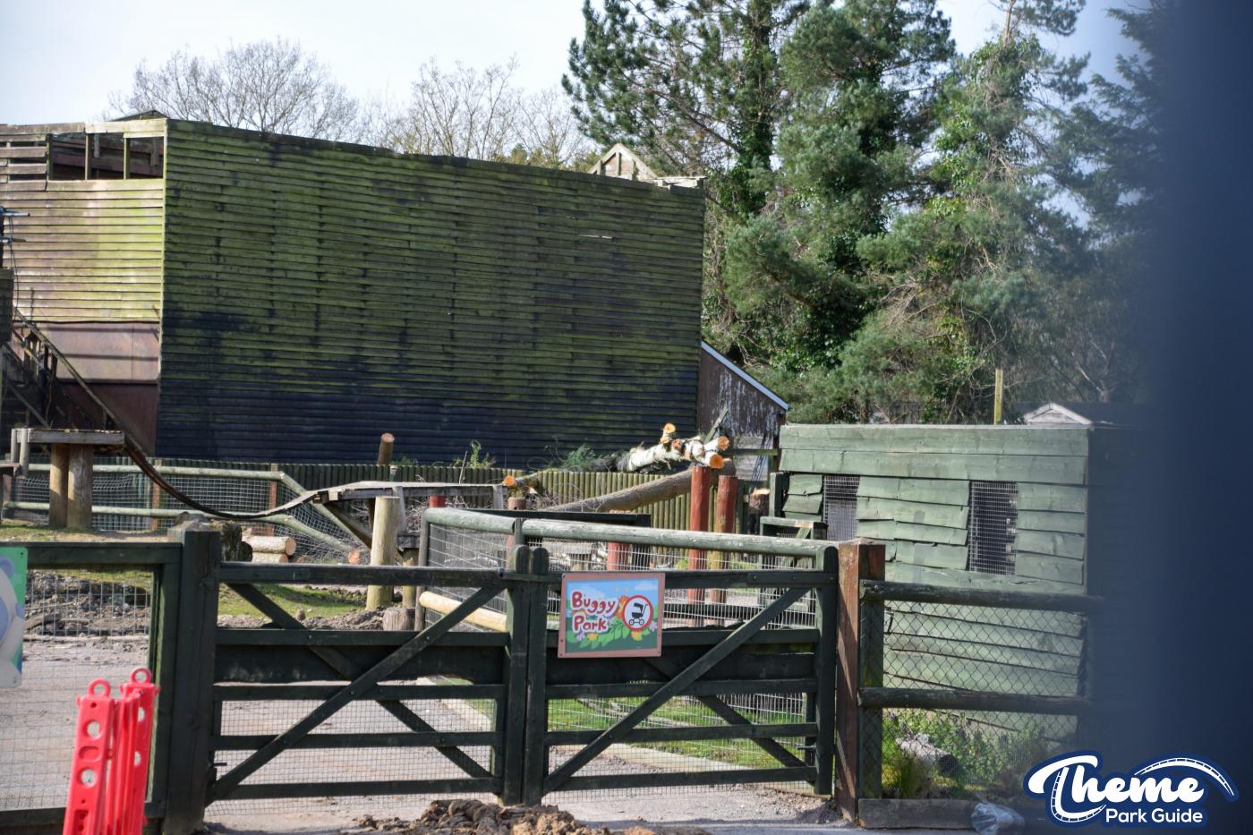 Farewell to Mexicana at Chessington as Construction Walls Move In