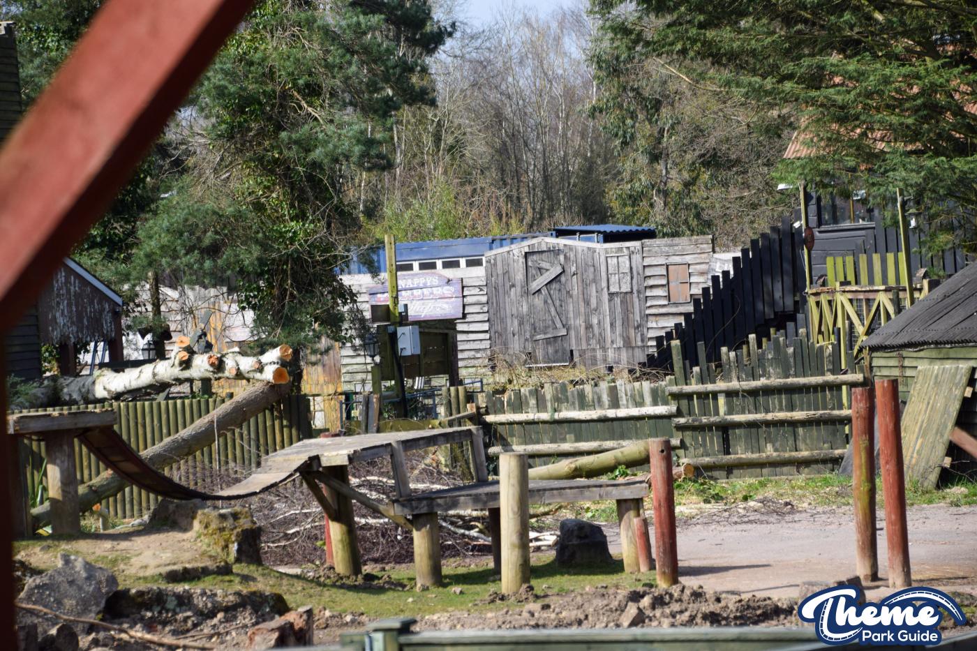 Farewell to Mexicana at Chessington as Construction Walls Move In