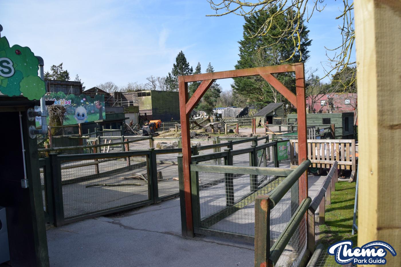 Farewell to Mexicana at Chessington as Construction Walls Move In