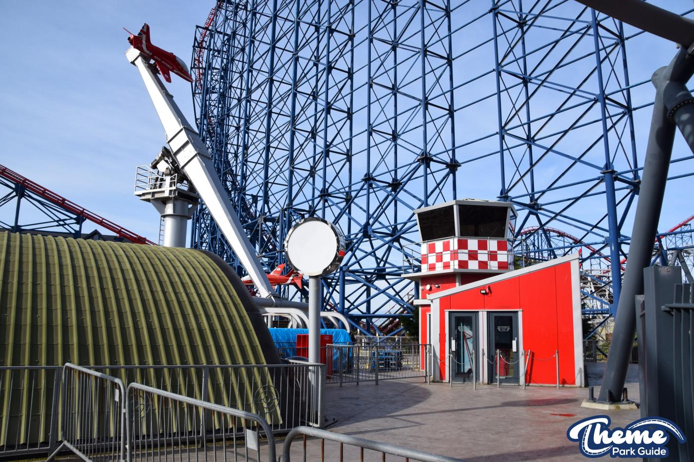 Red Arrows Sky Force Closed for 2025 at Blackpool Pleasure Beach
