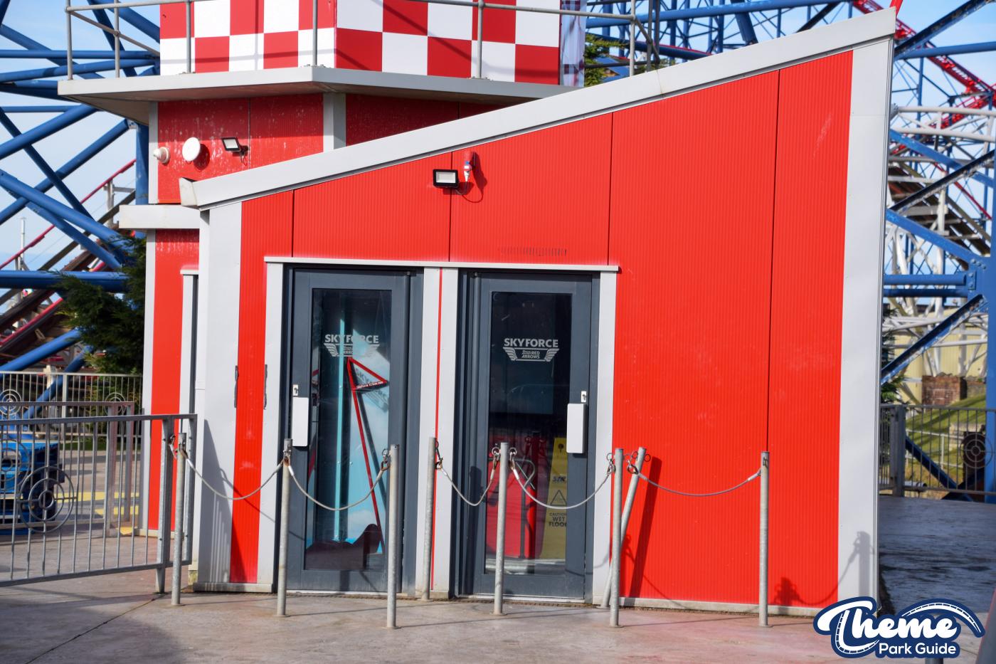 Red Arrows Sky Force Closed for 2025 at Blackpool Pleasure Beach