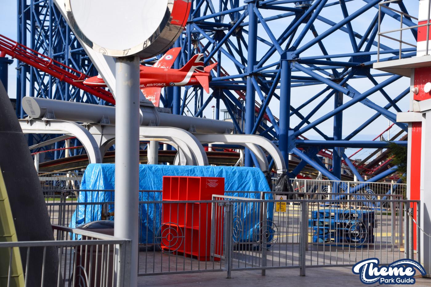Red Arrows Sky Force Closed for 2025 at Blackpool Pleasure Beach