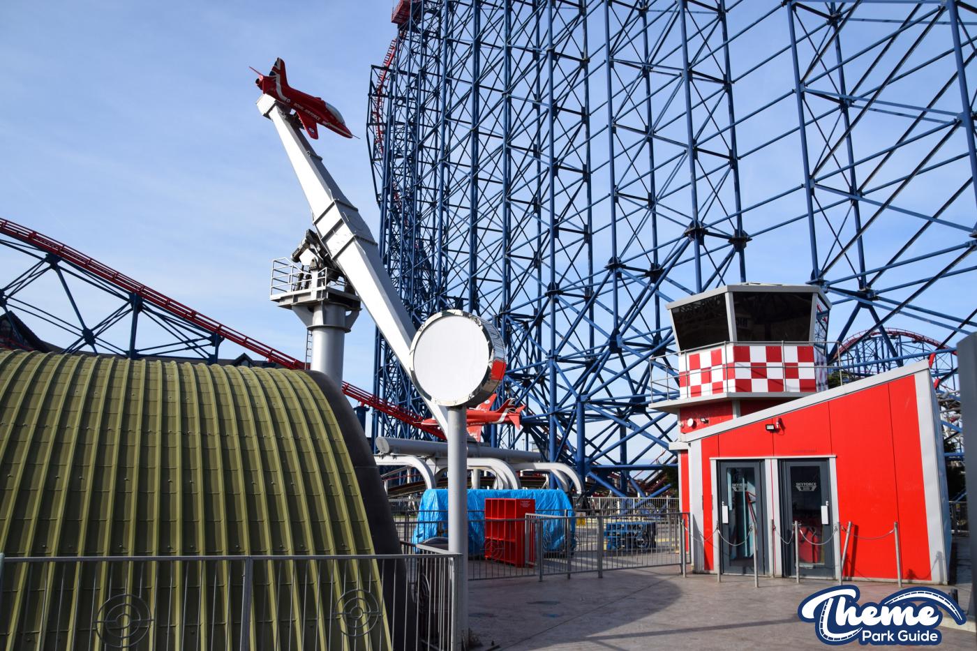 Red Arrows Sky Force Closed for 2025 at Blackpool Pleasure Beach