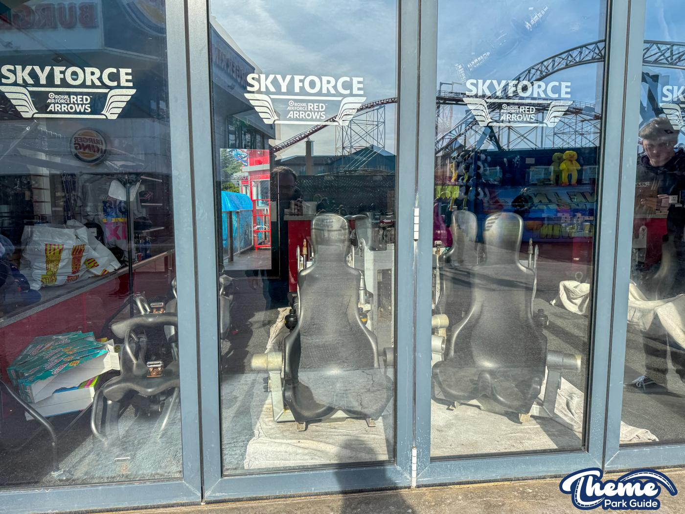 Red Arrows Sky Force Closed for 2025 at Blackpool Pleasure Beach
