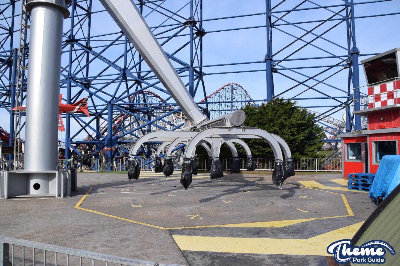 Red Arrows Sky Force Closed for 2025 at Blackpool Pleasure Beach