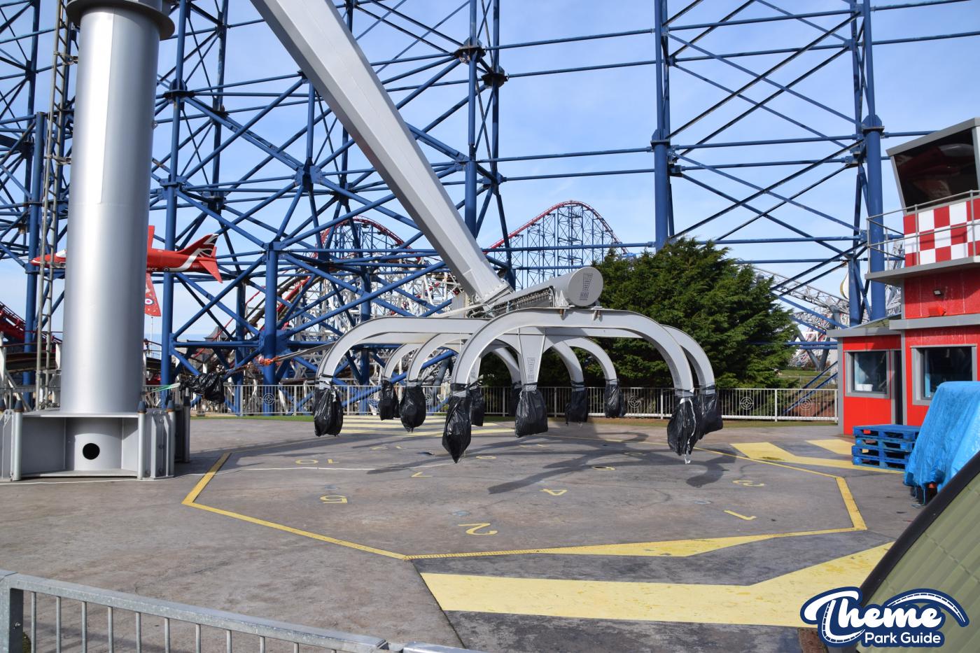 Red Arrows Sky Force Closed for 2025 at Blackpool Pleasure Beach