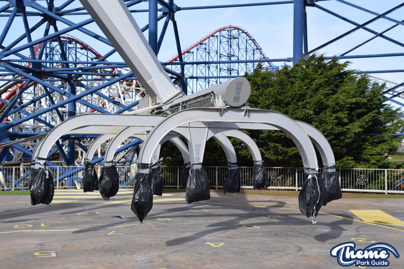 Red Arrows Sky Force Closed for 2025 at Blackpool Pleasure Beach