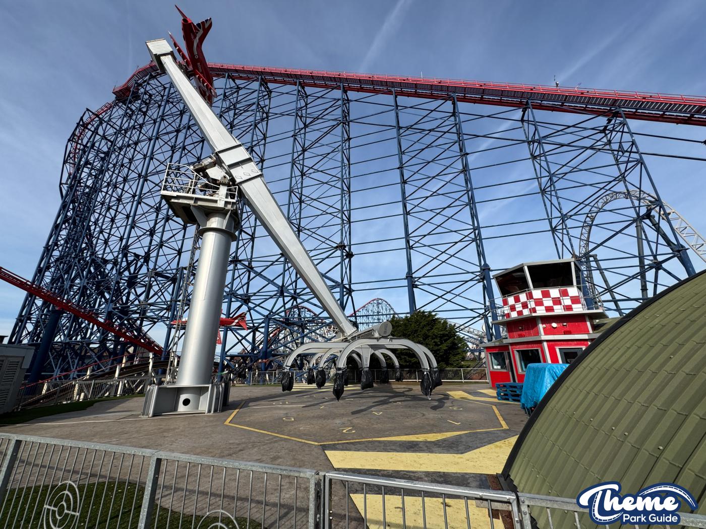 Red Arrows Sky Force Closed for 2025 at Blackpool Pleasure Beach