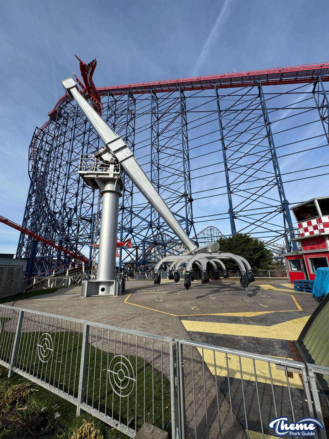 Red Arrows Sky Force Closed for 2025 at Blackpool Pleasure Beach