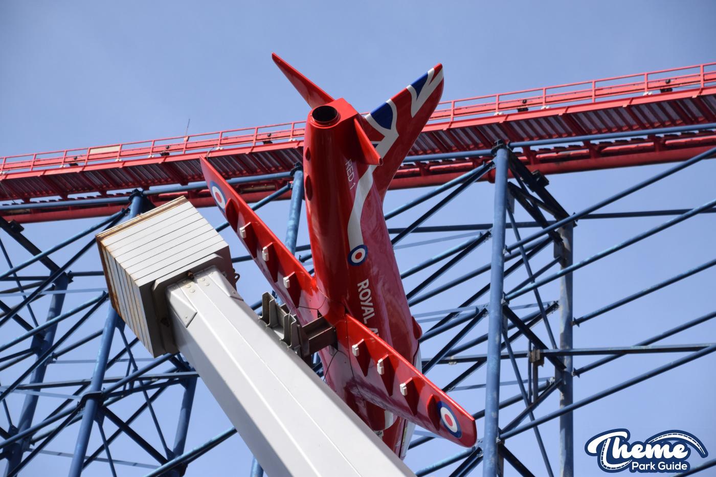 Red Arrows Sky Force Closed for 2025 at Blackpool Pleasure Beach