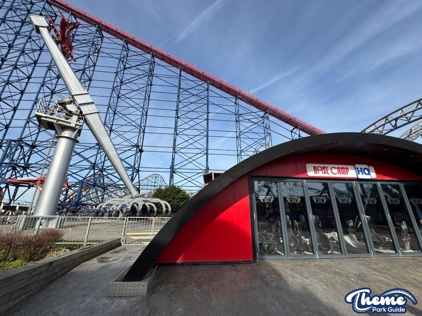 Red Arrows Sky Force Closed for 2025 at Blackpool Pleasure Beach
