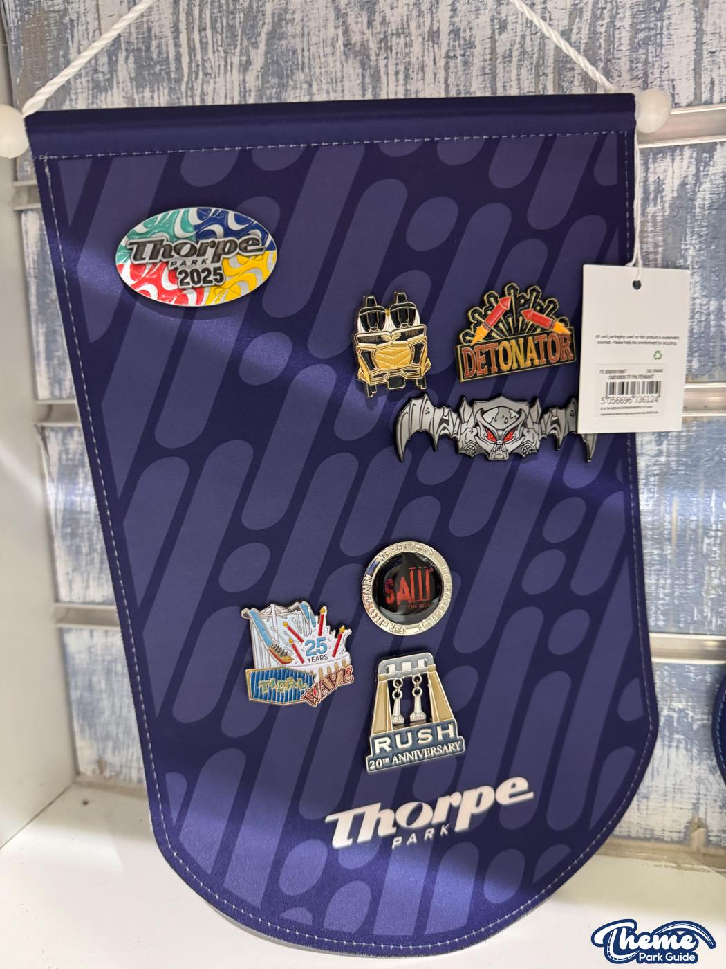 Thorpe Park 2025 Merchandise