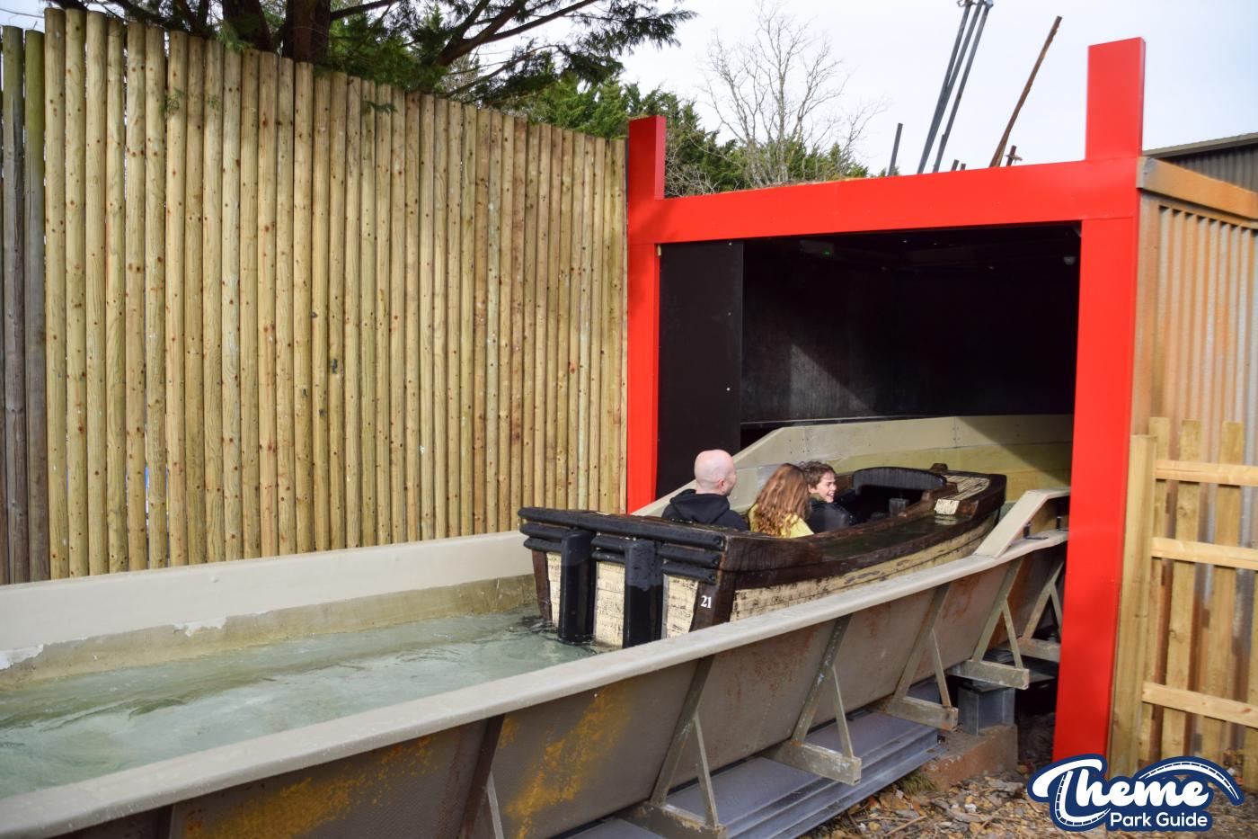 Tiger Rock Tunnel Partly Removed at Chessington for 2025 Season