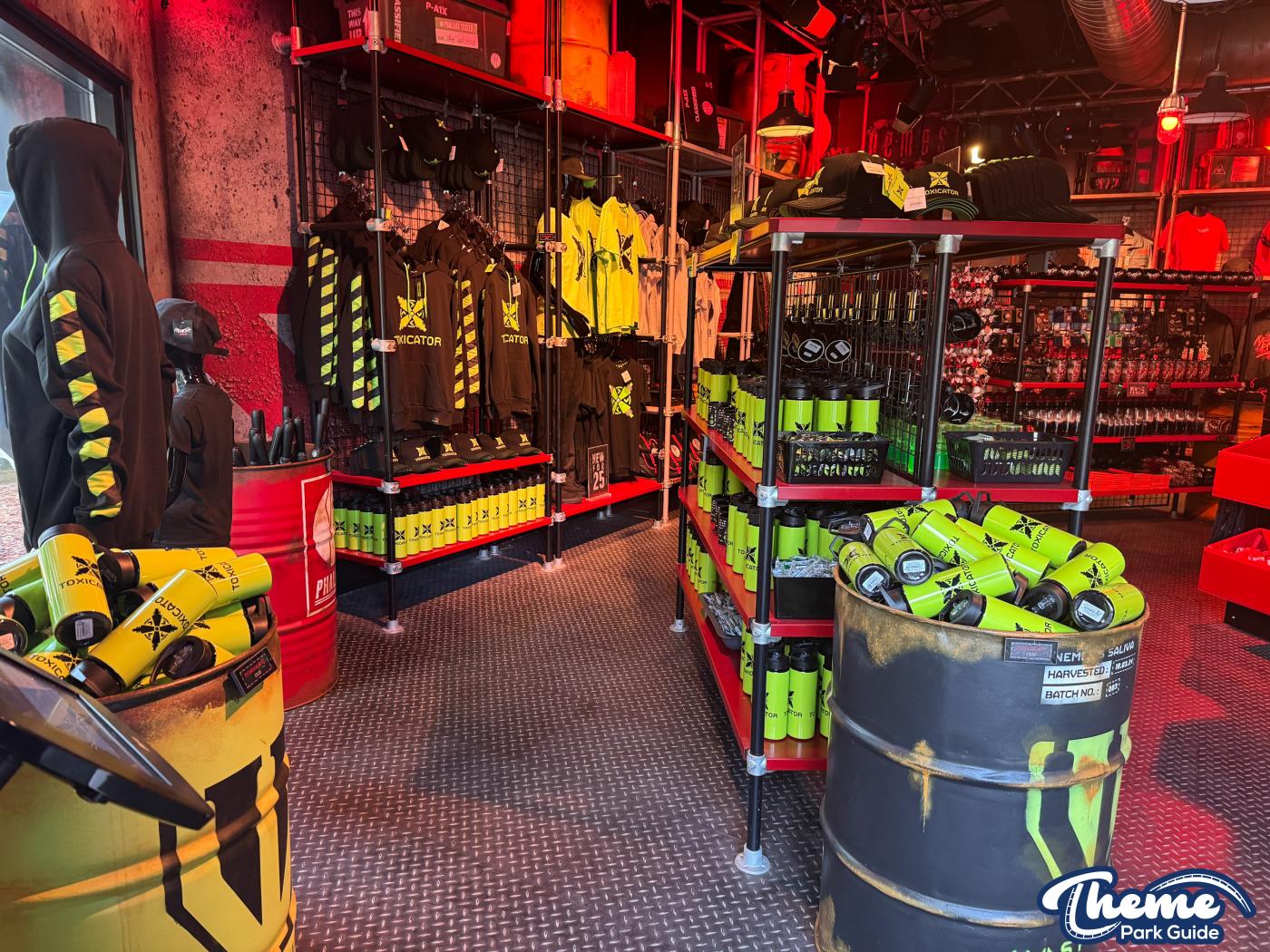 Alton Towers Toxicator Merch Revealed