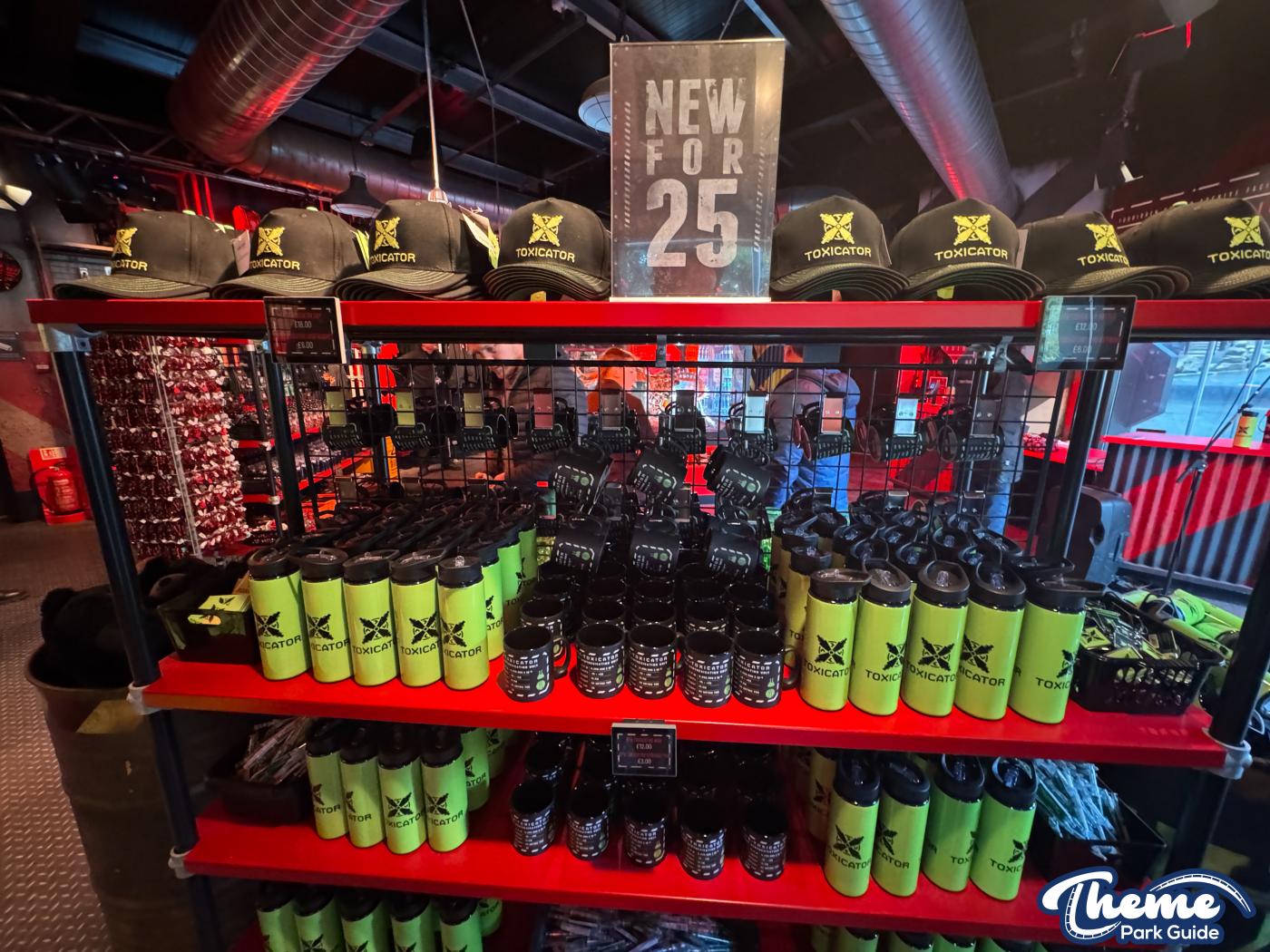 Alton Towers Toxicator Merch Revealed