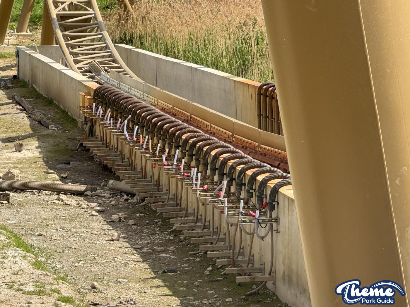 Splashdown Return? Work Spotted on Hyperia’s Water Effects at Thorpe Park