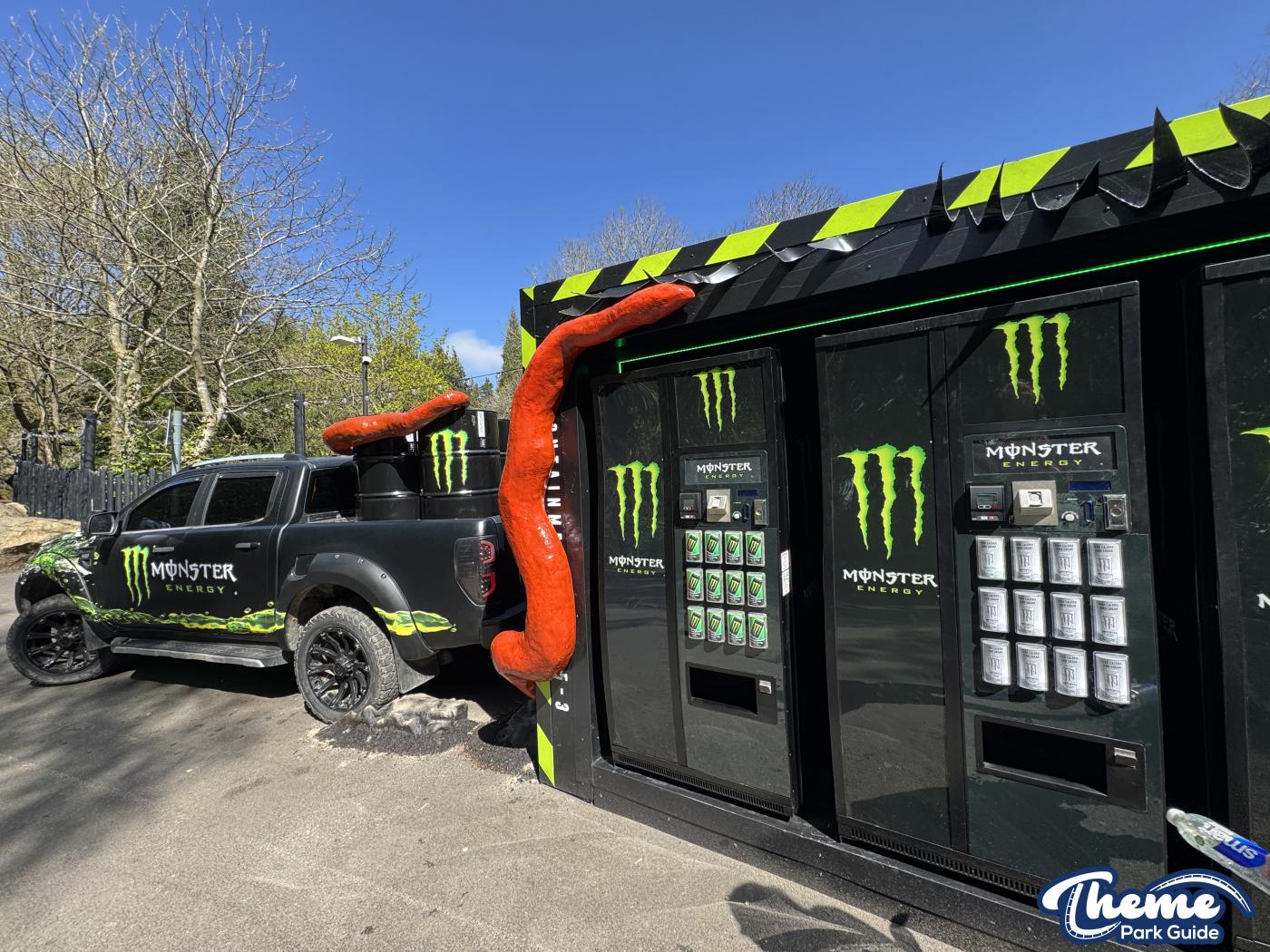 Alton Towers Forbidden Valley Sponsored by Monster Energy?