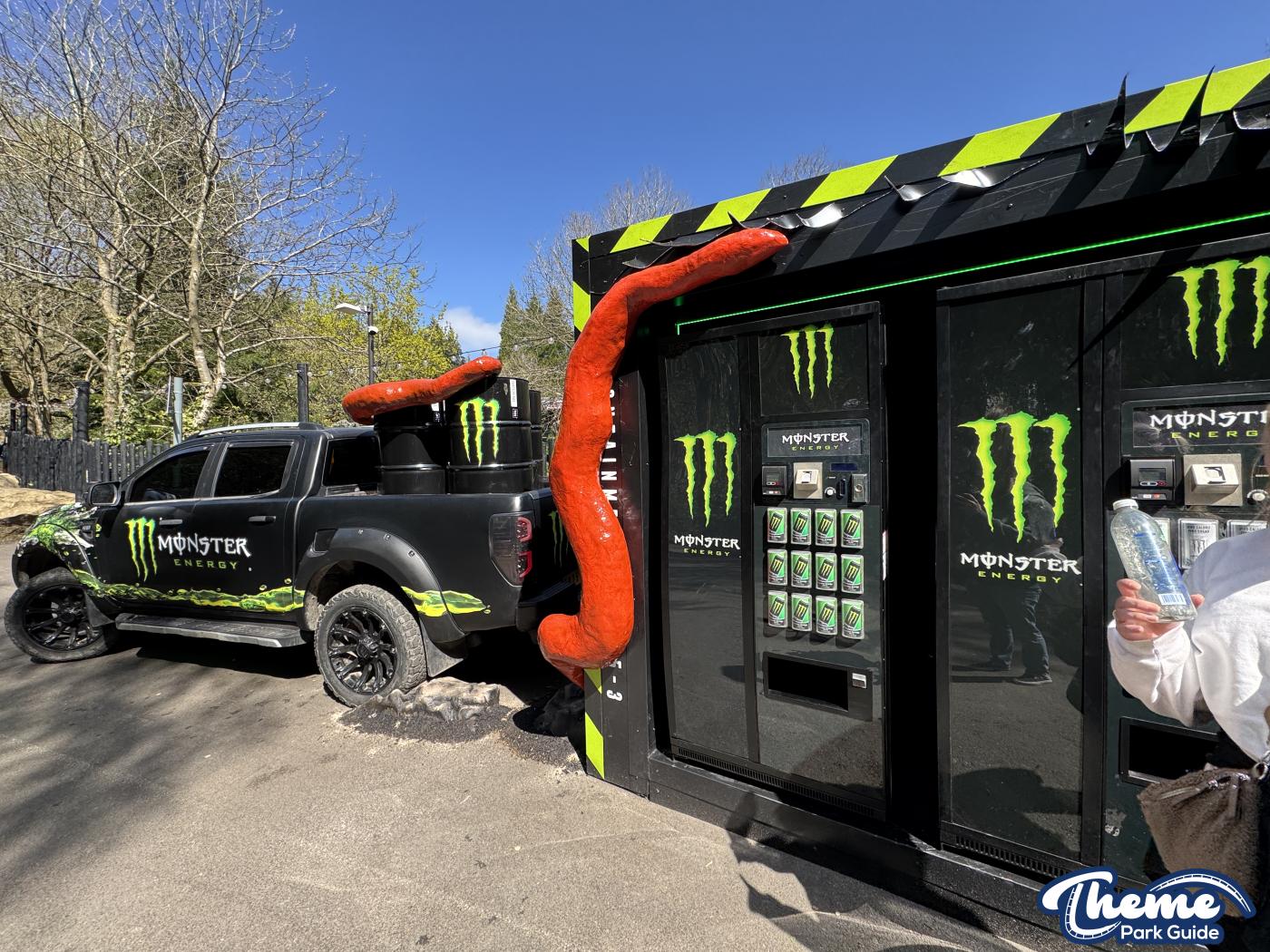 Alton Towers Forbidden Valley Sponsored by Monster Energy?
