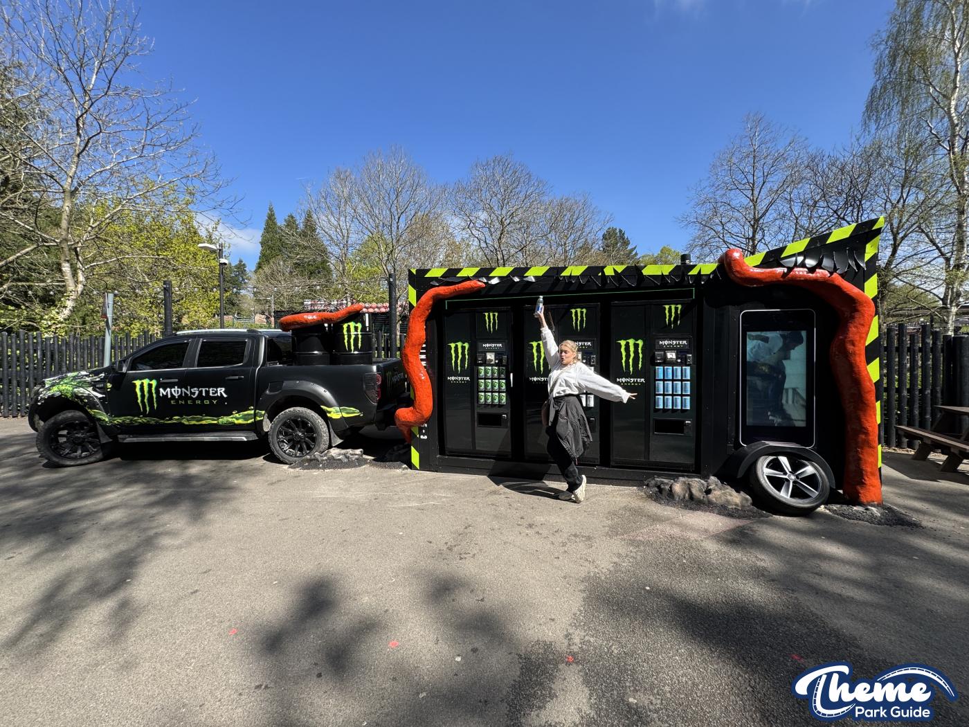 Alton Towers Forbidden Valley Sponsored by Monster Energy?