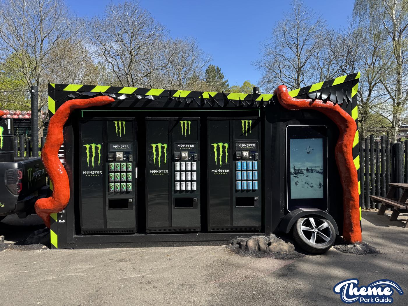 Alton Towers Forbidden Valley Sponsored by Monster Energy?