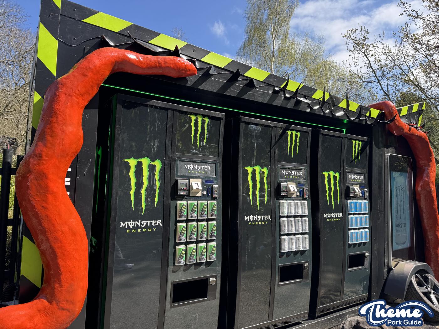 Alton Towers Forbidden Valley Sponsored by Monster Energy?