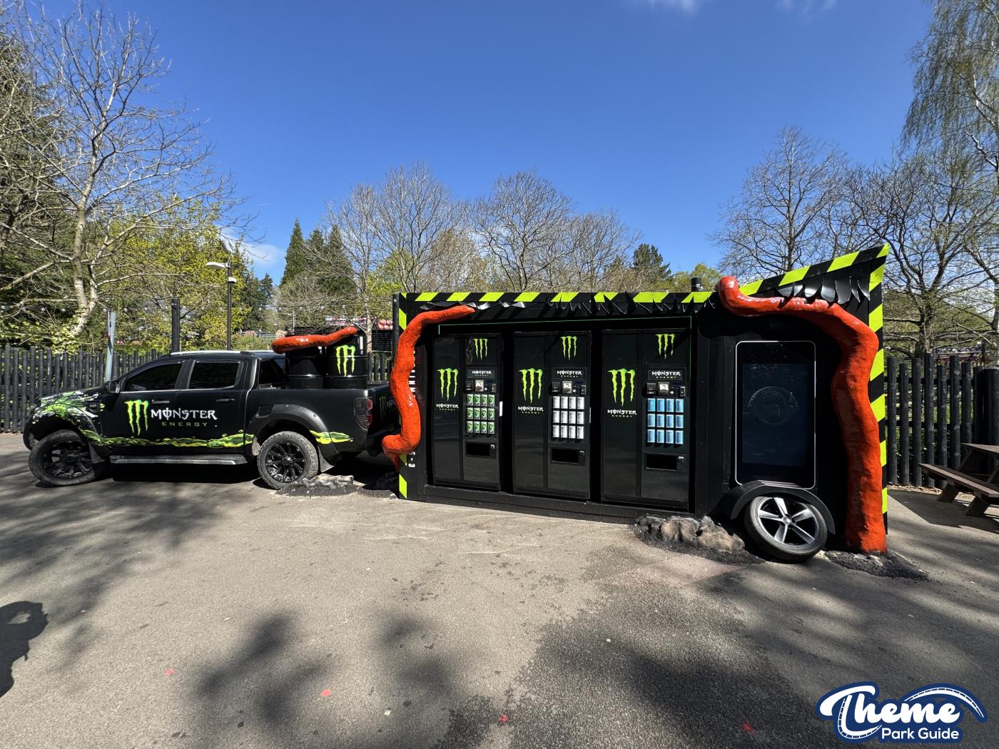 Alton Towers Forbidden Valley Sponsored by Monster Energy?