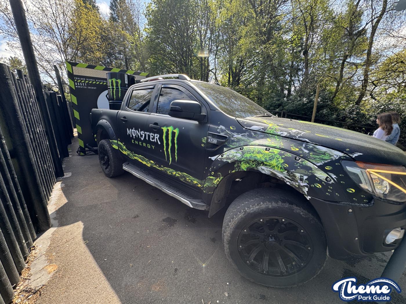 Alton Towers Forbidden Valley Sponsored by Monster Energy?