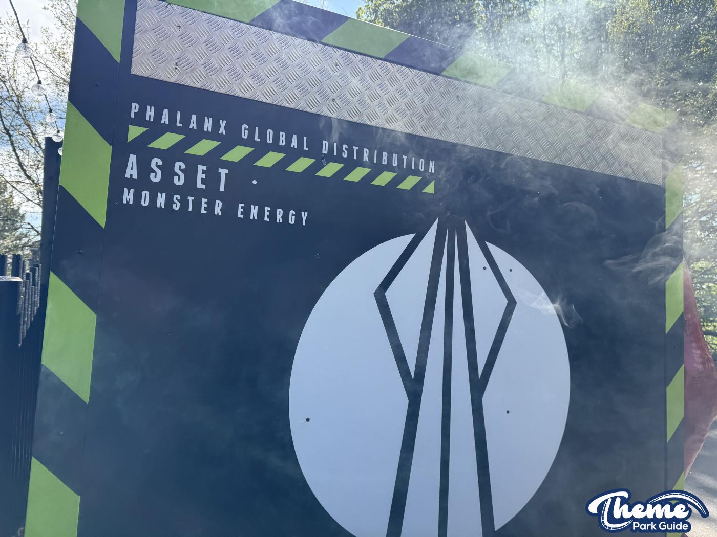 Alton Towers Forbidden Valley Sponsored by Monster Energy?