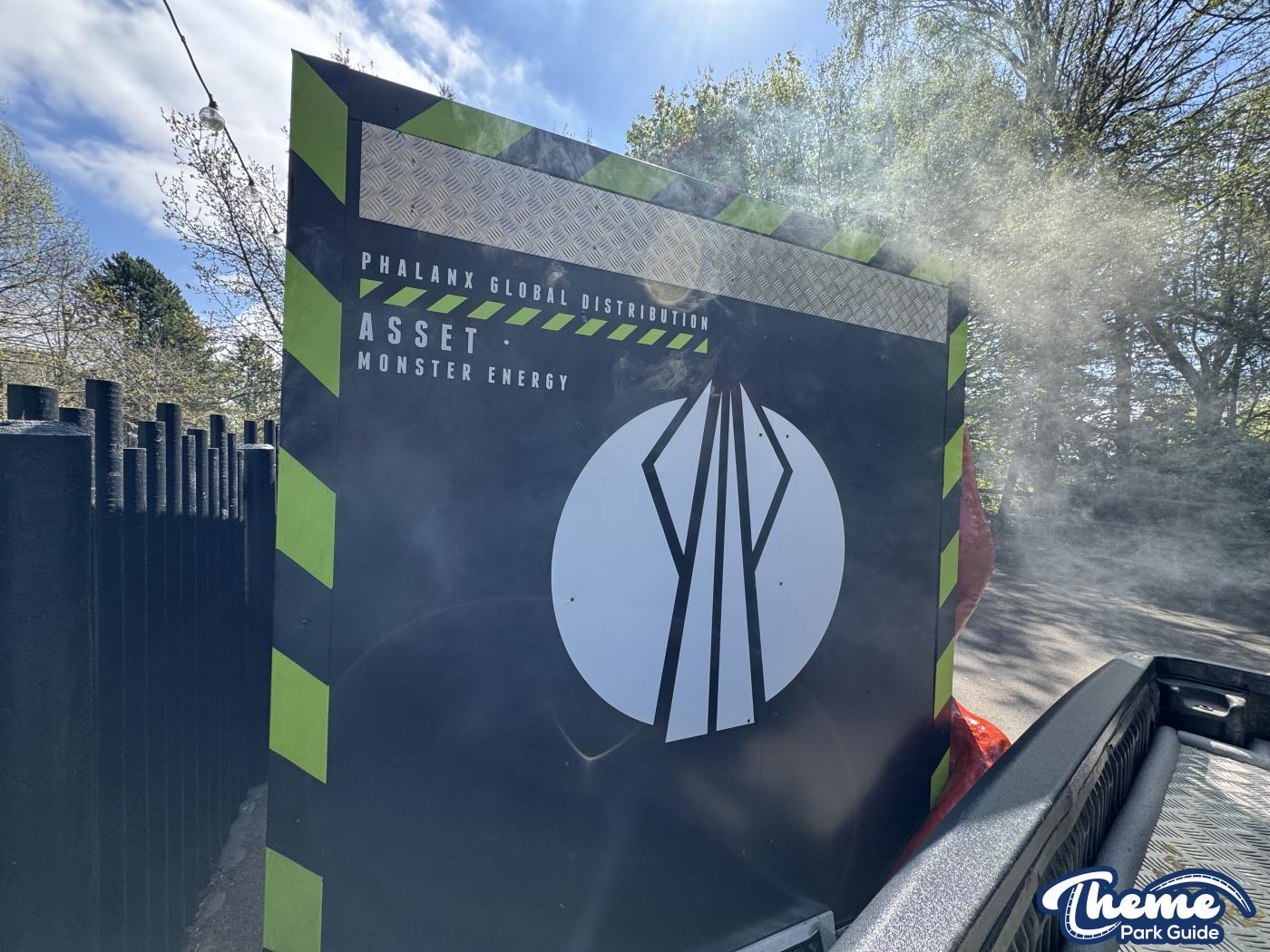 Alton Towers Forbidden Valley Sponsored by Monster Energy?