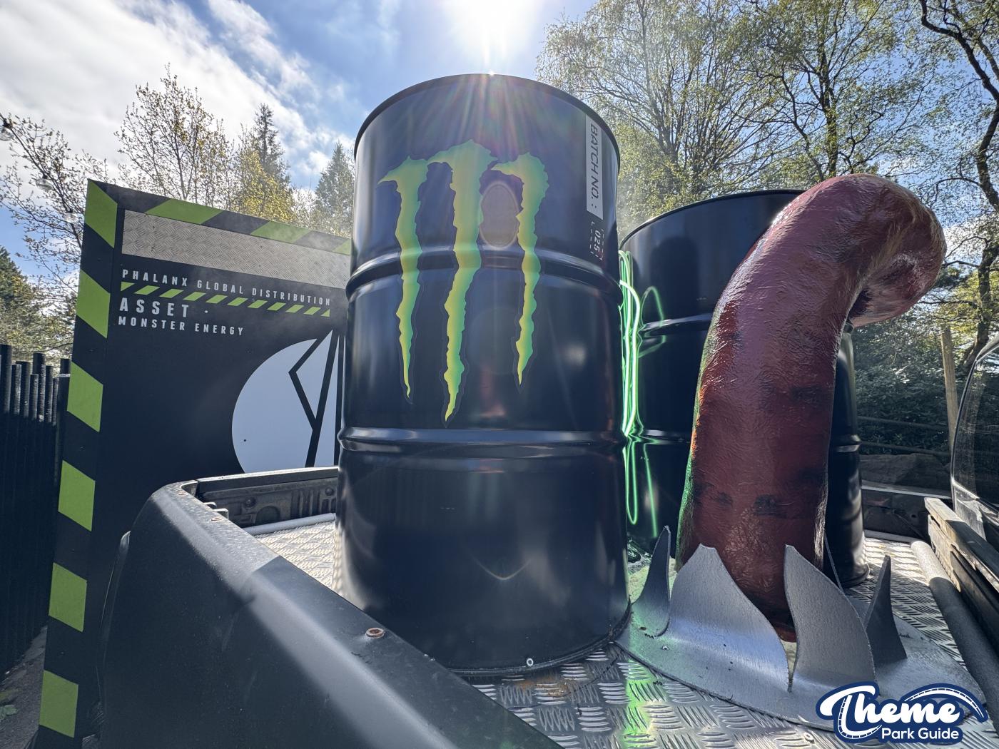 Alton Towers Forbidden Valley Sponsored by Monster Energy?