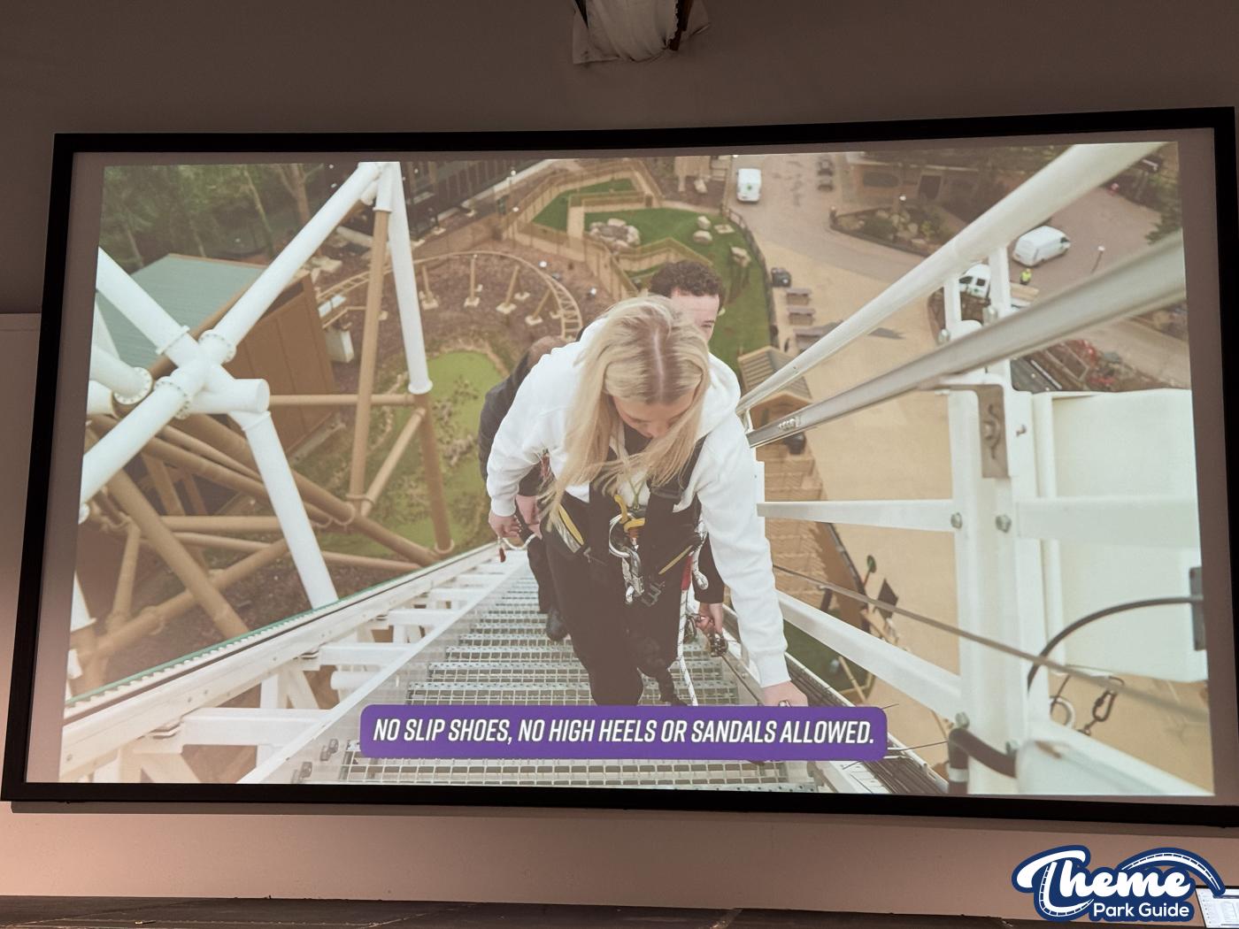 Hyperia VIP Lift Hill Climb -