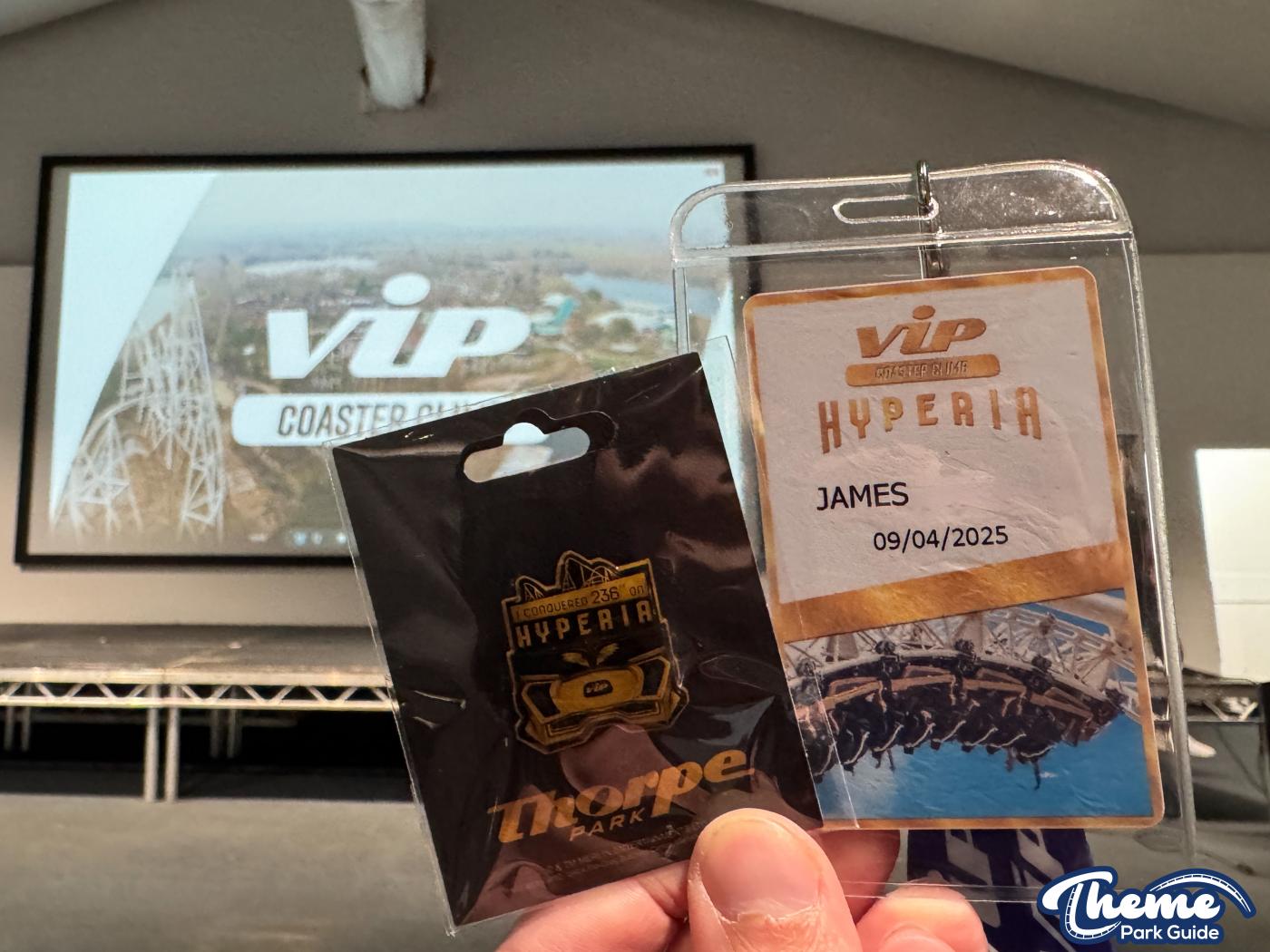 Hyperia VIP Lift Hill Climb -