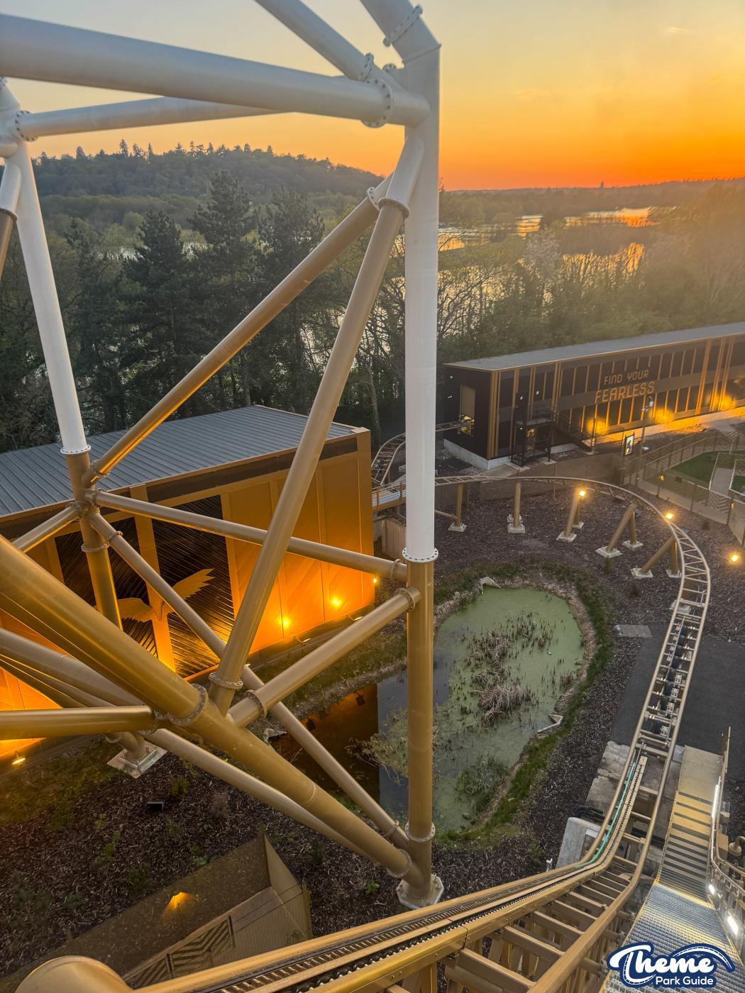 Hyperia VIP Lift Hill Climb -