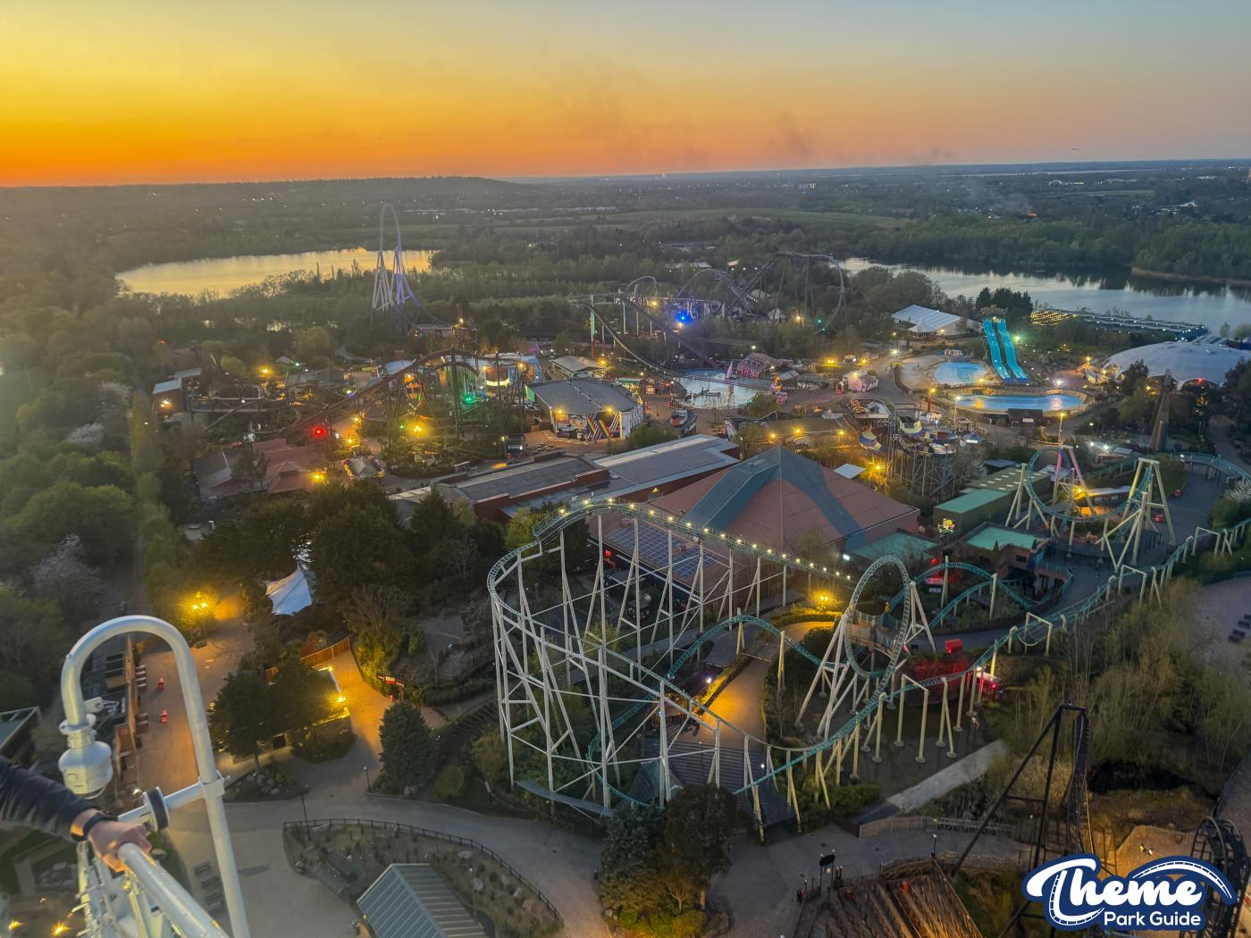 Hyperia VIP Lift Hill Climb -