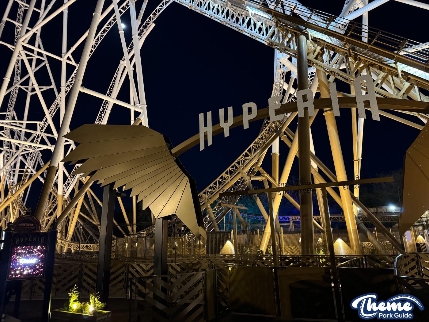 Hyperia VIP Lift Hill Climb -