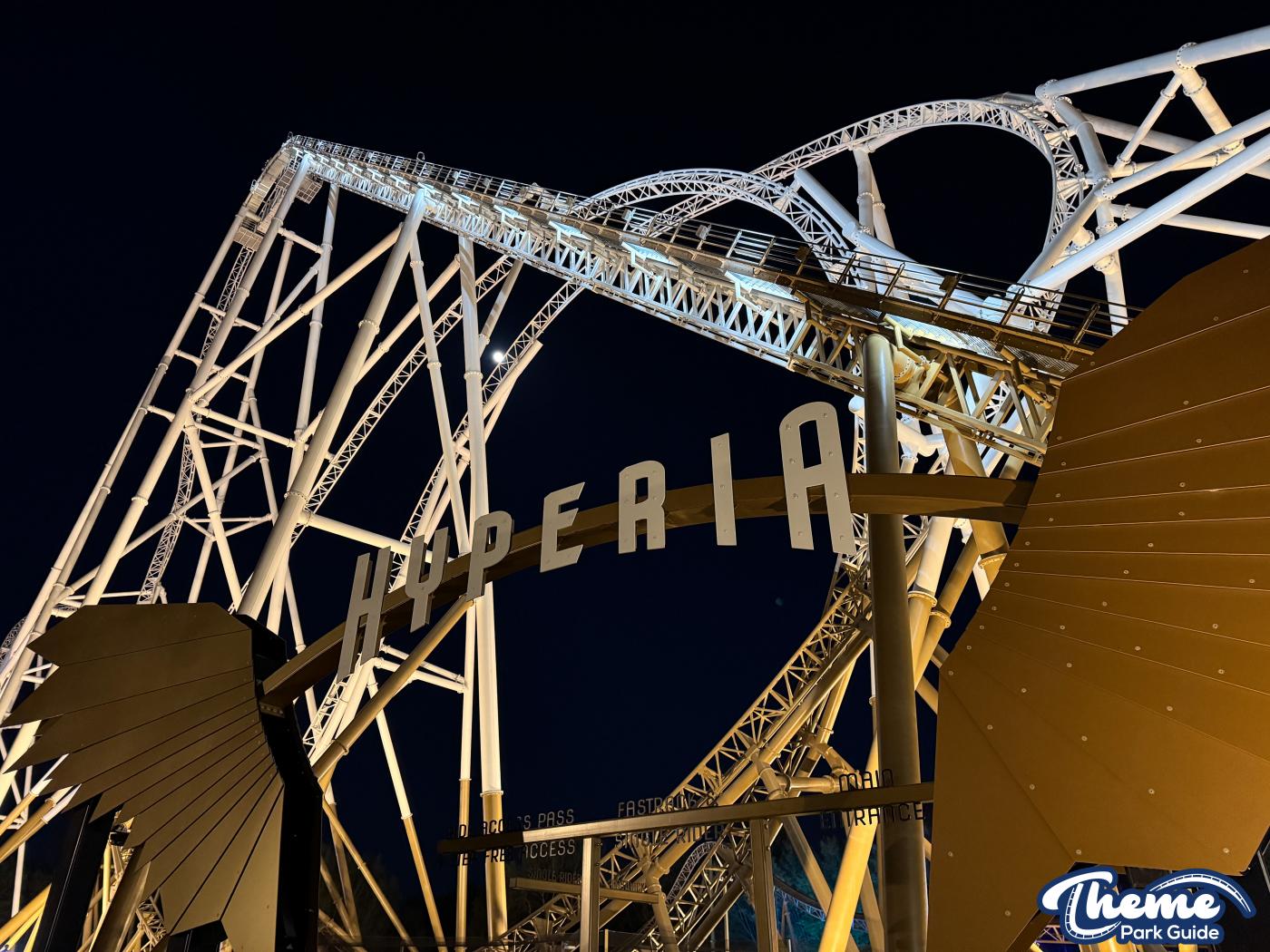 Hyperia VIP Lift Hill Climb -