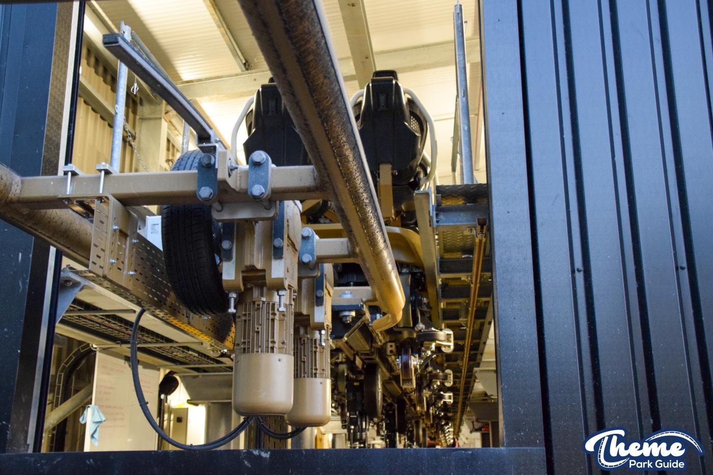 Hyperia VIP Lift Hill Climb -