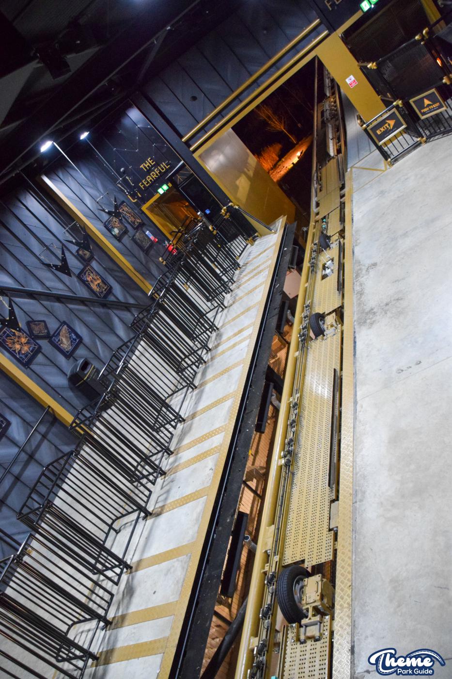 Hyperia VIP Lift Hill Climb -