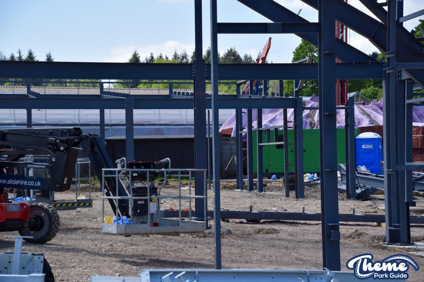 Valgard Rollercoaster Takes Shape at Paultons Park