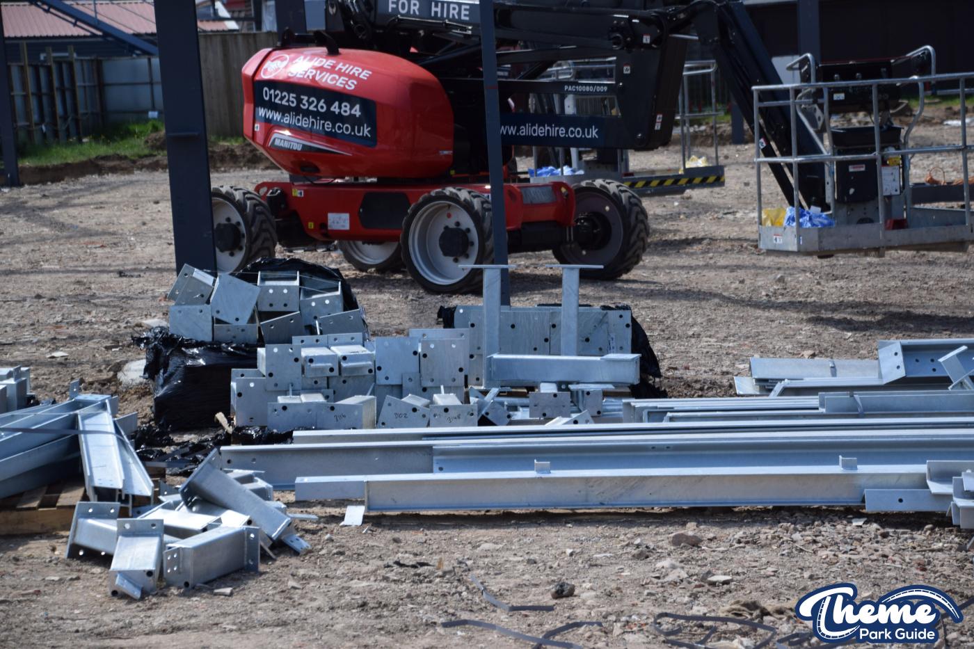Valgard Rollercoaster Takes Shape at Paultons Park