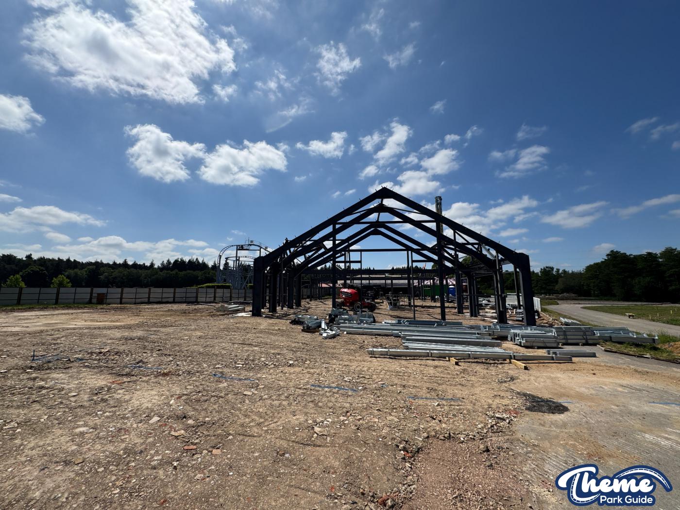 Valgard Rollercoaster Takes Shape at Paultons Park