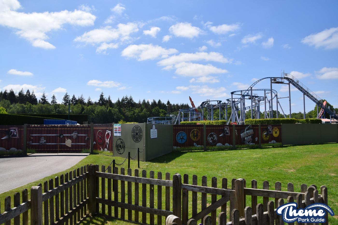 Valgard Rollercoaster Takes Shape at Paultons Park