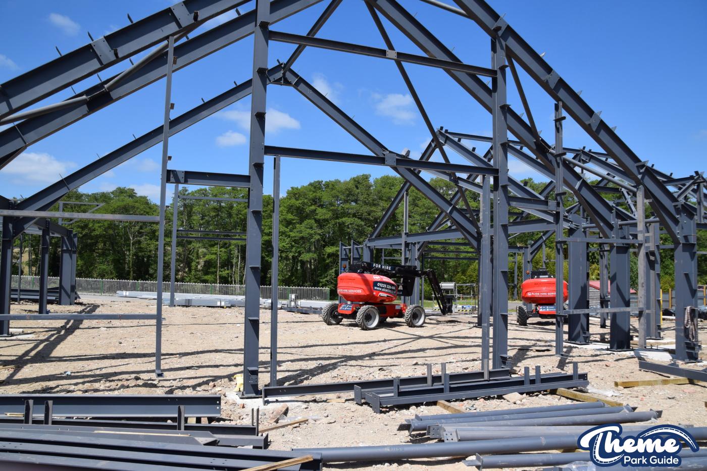 Valgard Rollercoaster Takes Shape at Paultons Park