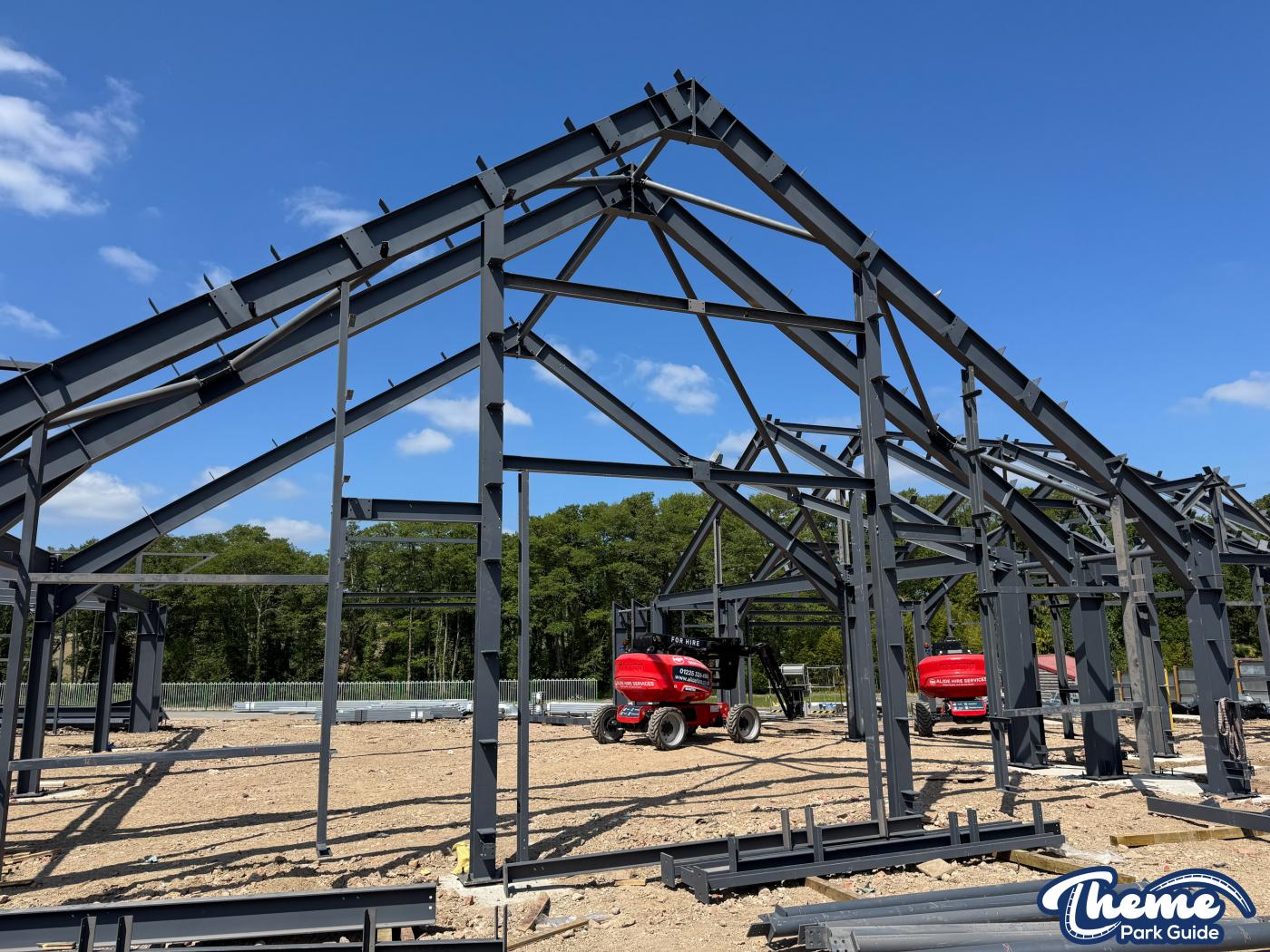 Valgard Rollercoaster Takes Shape at Paultons Park